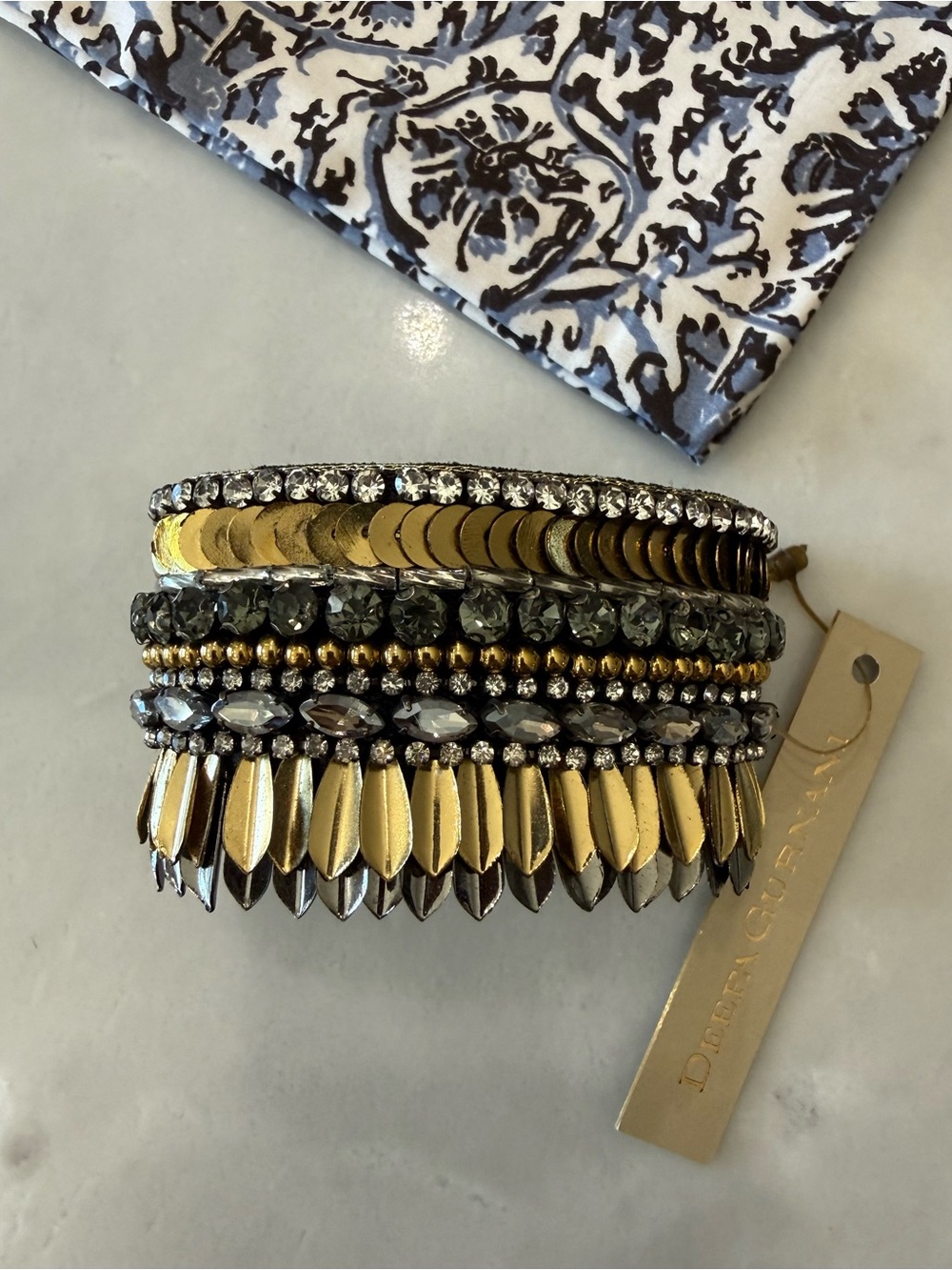 NWT Deepa Gurnani Sainz bracelet